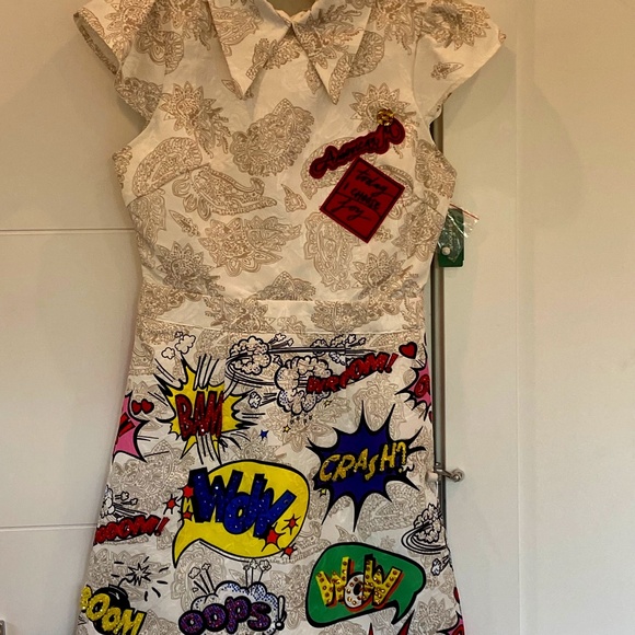 Unique, gorgeous NWT Simon’s dress - Picture 1 of 5